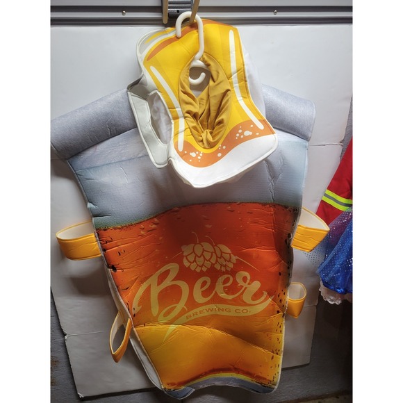 Spirit Halloween Beer Brewing Co Adult Costume Funny Party‎ One Size - Picture 2 of 4